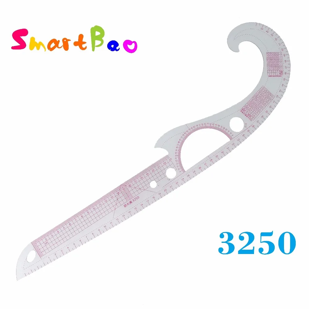 Çok fonksiyonlu eğri cetvel Terzi Cetvel Terzilik Kesme Şablon Ayak Kostüm Tasarım Boyun Çizgisi Armhole eğri cetvel s; #3250