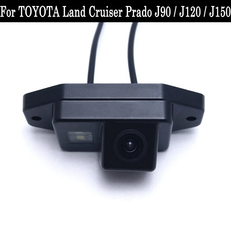 

Rear View Camera For TOYOTA Land Cruiser Prado J90 / J120 / J150 CCD Night Vision RCA / LED License Plate Camera / Backup Camera