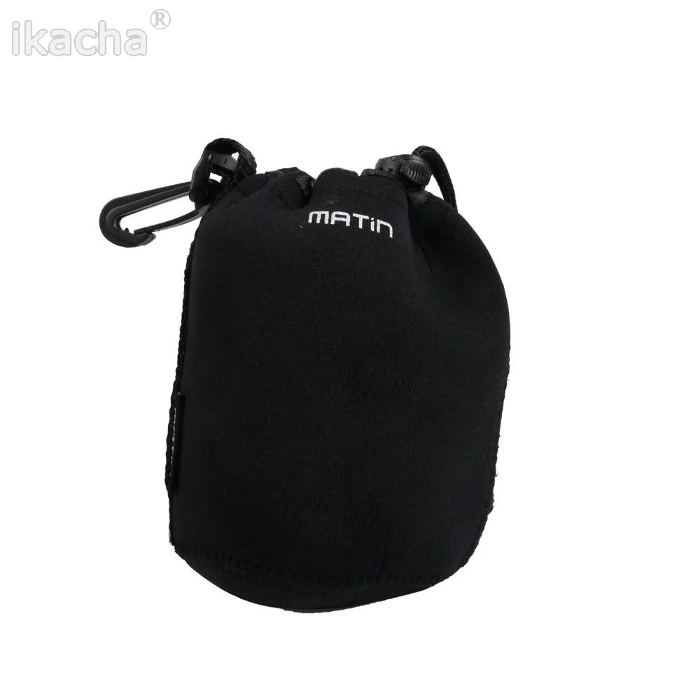 Universal Large Matin Neoprene Soft Video Camera Lens Pouch Bag Case For Canon Nikon Sony L Size