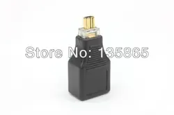 IEEE-1394 FireWire Adapter Female 6 Pin to Male 4 Pin Adapter