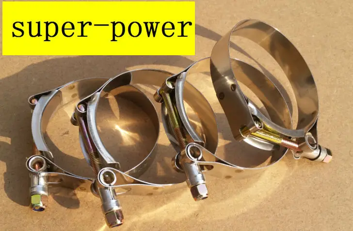 

57/63/70/76 mm 2.25/2.5/2.75/3 inch silicone coupler T bolt clamp KIT / Aluminum Intercooler Pipe T bolt clamp