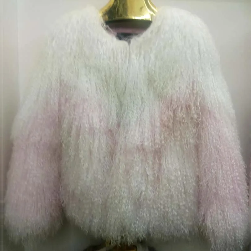 Sheepskin All-in-One Fluffy Coat for Women, Sheepskin Coat, Real Fur, Natural Fur, Thick and Warm, Female