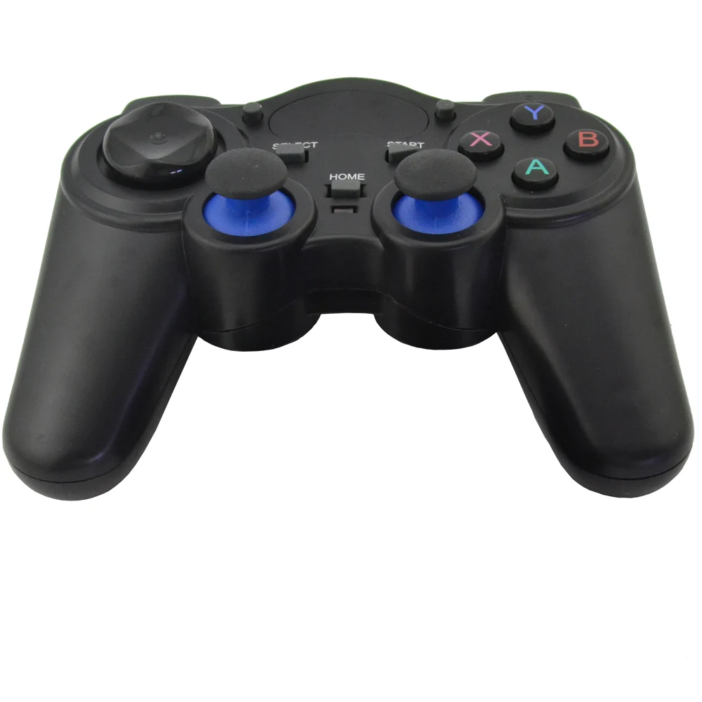 Joystick sem fio do gamepad do controlador do jogo de 2.4GHz para Android TV Box com receptor USB