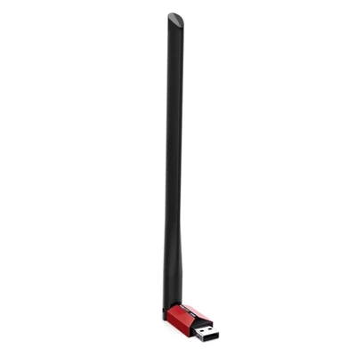 Plug & Play-tarjeta de red inalámbrica, adaptador WiFi USB con antena externa de 5dBi, TP-LINK, 150M, 11N, 150Mbps, 2,4 GHz