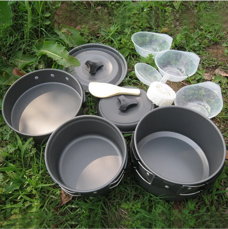 EL INDIO Camping pan camping pot ,picnic pot, barbecue pot, boutdoor 2-3 people DS300