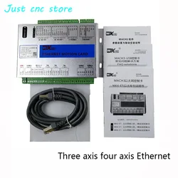 Scheda di movimento della porta Ethernet CNC Mach3 scheda di sblocco del Controller XHC supporto 2MHz controller di velocità Win7 dc pwm