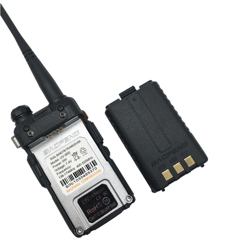 2025 New Baofeng uv 5re Walkie Talkie VHF UHF Ham CB Radio Transceiver Scanner Radio Station Updated UV-5R Talki Walki UV-5RE