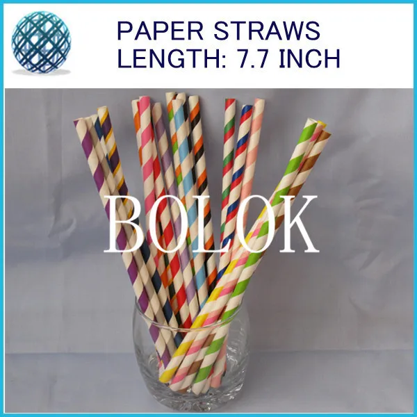 

1100pcs Chevron Paper Straws 25pcs/opp bags, mixed Striped Polka Dot Party Paper Drinking Straws,wholesale free shipping