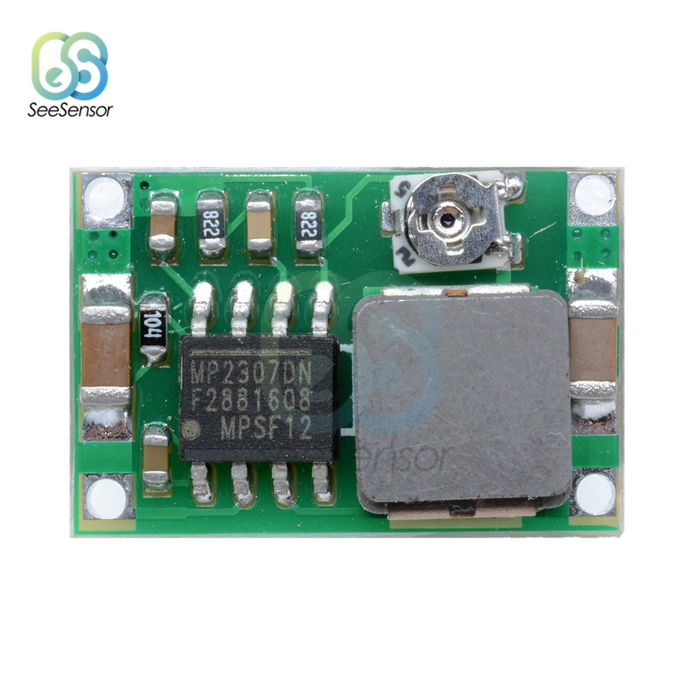 Mini 360 DC-DC HM Buck Converter Non-isolated Adjustable Step Down Power Supply Module 4.75-23V to 1-17V 340KHz