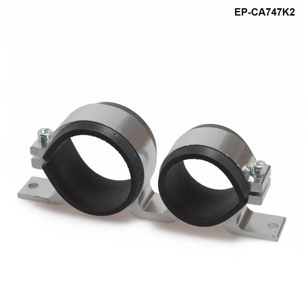 044 Fuel Pump & Filter Dual Mounting Bracket Anodized Aluminum EP-CA747K2