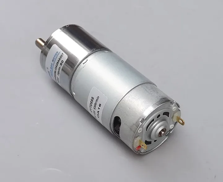 

555 DC motor DC12V miniature deceleration small motor low speed positive reversing motor adjustable speed