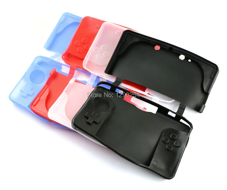 OCGAME 30pcs/lot high quality Protective Silicone Case Cover Shell for 3DS Case