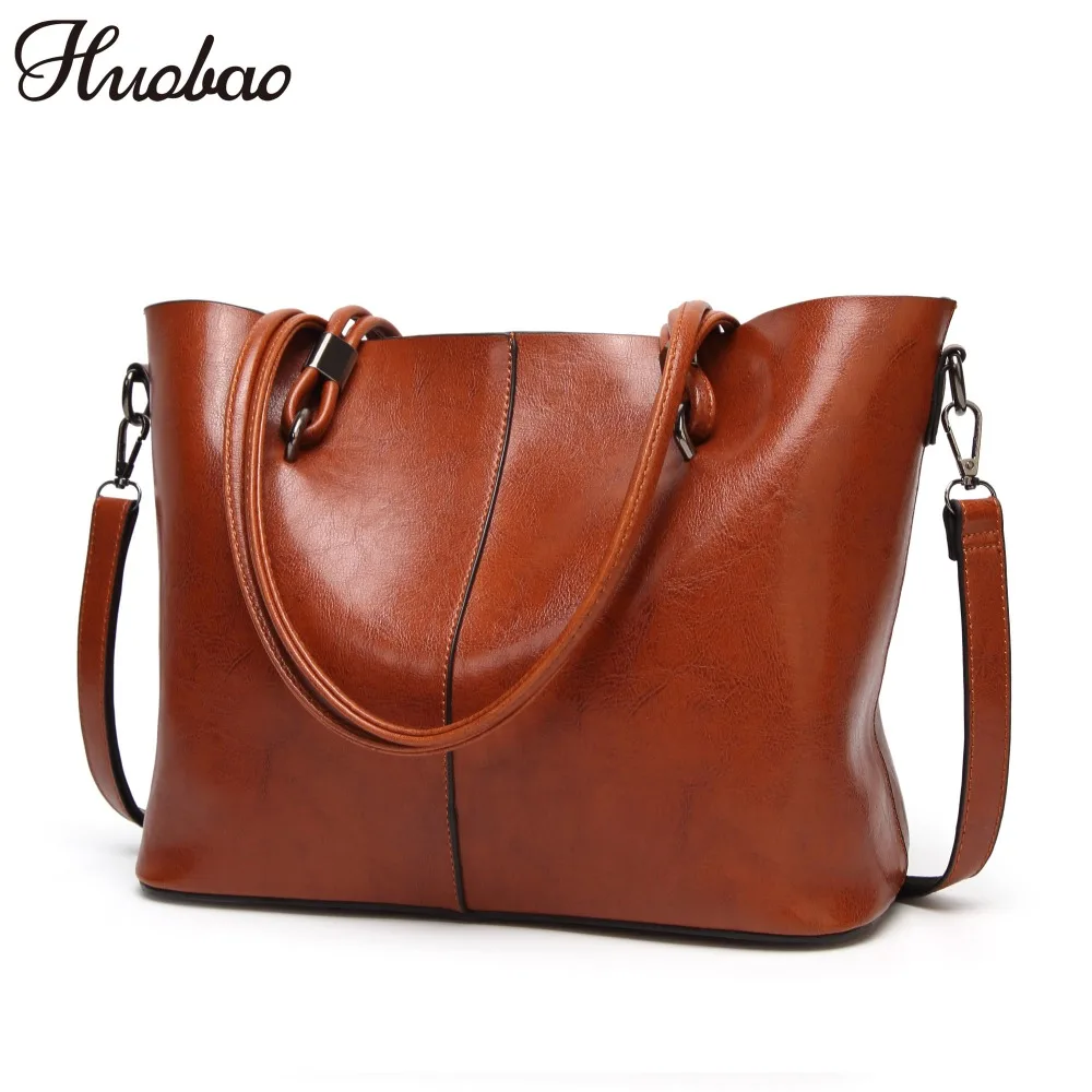 

2023 Women Bag Leather Handbags Ladies Shoulder Messenger Bag High Quality Casual Female Bag Vintage Tote Top-Handle Bags Bolsos