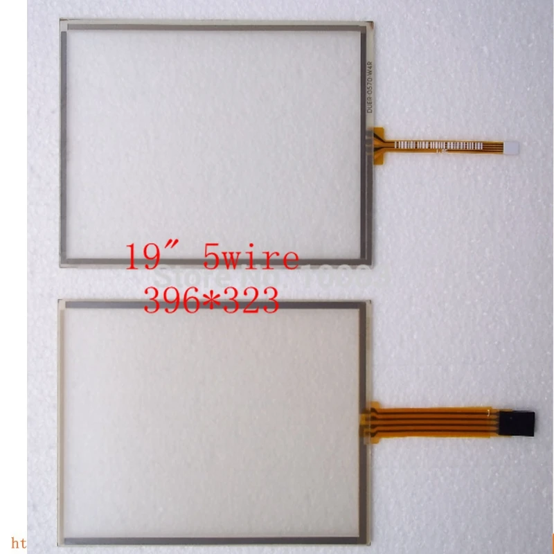 new 5pcs/lot 19 inch 396*323 Resistive 5 wire Usb touch screen panel 4:3 resistive touch screen panel