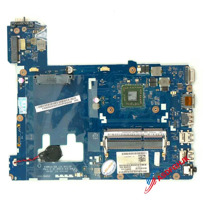 

Original VAWGA / GB LA-9912P G505 Motherboard For Lenovo G505 Laptop WITH E1-2100 CPU Fully tested