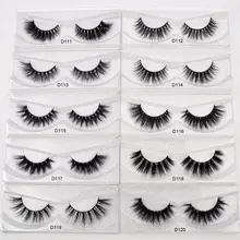 3D Mink Handmade Full Strip Eyelashes #4