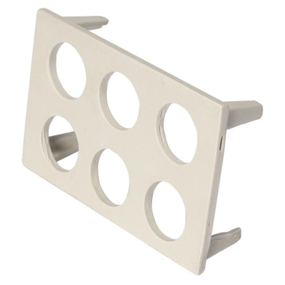 1Pc 6 Holes or 9 Holes 30mm Hole Diameter 95 Alumina Ceramics Crucible Holder Rack Labware