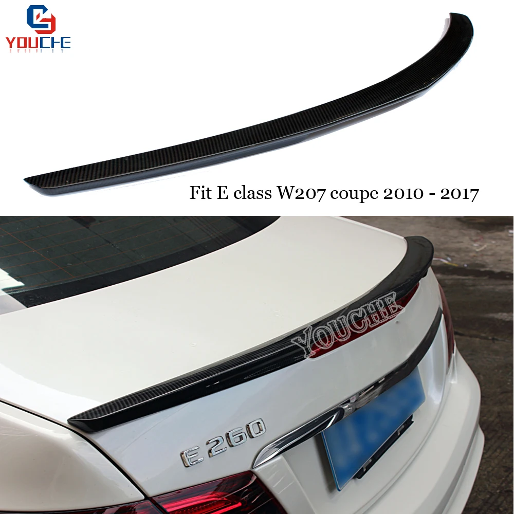 

C207 Coupe AMG Style Rear Spoiler Carbon Fiber Trunk Lip for Mercedes E Class W207 2010 - 2017 E200 E250 E300 E550