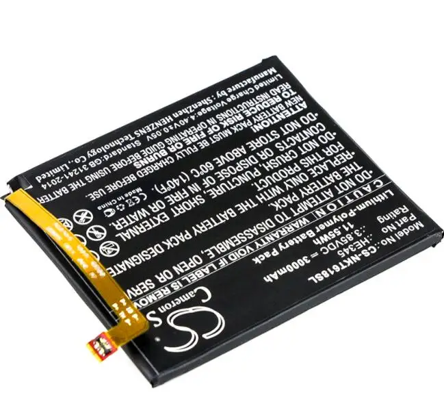 cameron sino 3000mah battery for NOKIA 6 2018 6 2nd Nokia 6 2nd HE345 Mobile, SmartPhone Battery