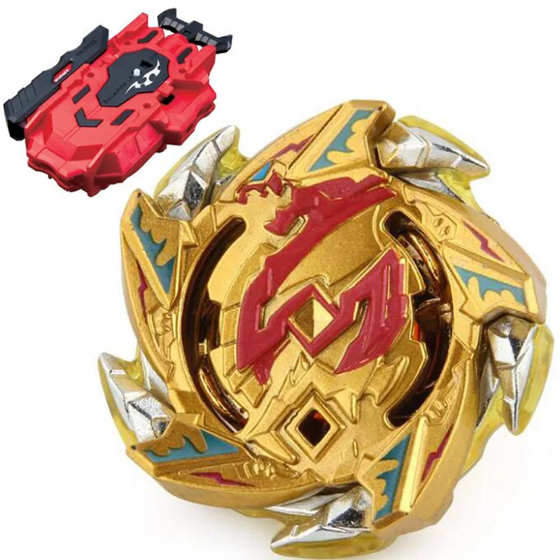  Spinning Top Edition BLACK GOLD Bloody Longinus / Luinor BOOSTER   B-110 Kids Toy Top LR RedLauncher