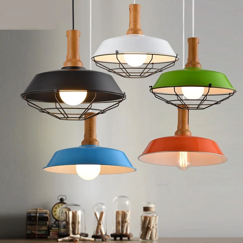 

36CM North American-style rural modern minimalist chandeliers restaurant industrial wind creative GY64