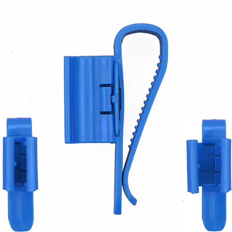 Homebrew beer brewed siphon retaining clip essential tool hose clips 2psc Blue color