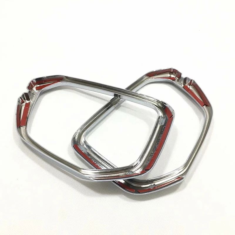 For Honda Insight 2018 2019 ABS Chrome and Carbon fibre Car rearview mirror block rain eyebrow Cover Trim styling Accessories