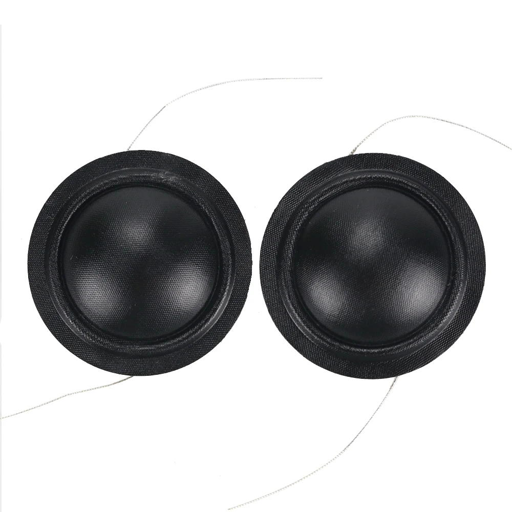 Promotion 12pcs 25.4mm Tweeter Voice Coil Silk Diaphragm Drive 25.5core KSV Treble Speaker Repair DIY 6ohm 8ohm for Hivi 100pcs