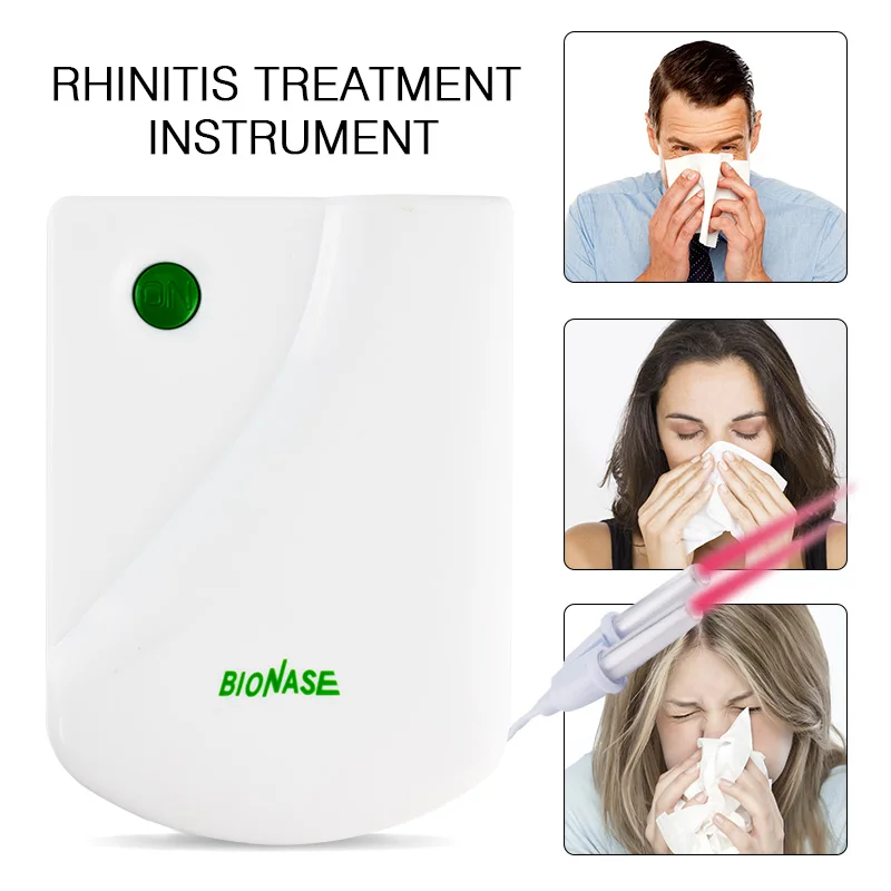 Raiuleko Proxy BioNase Nose Rhinitis Sinusitis Cure Therapy Massage Hay fever Low Frequency Pulse Laser Nose Health Care Machine