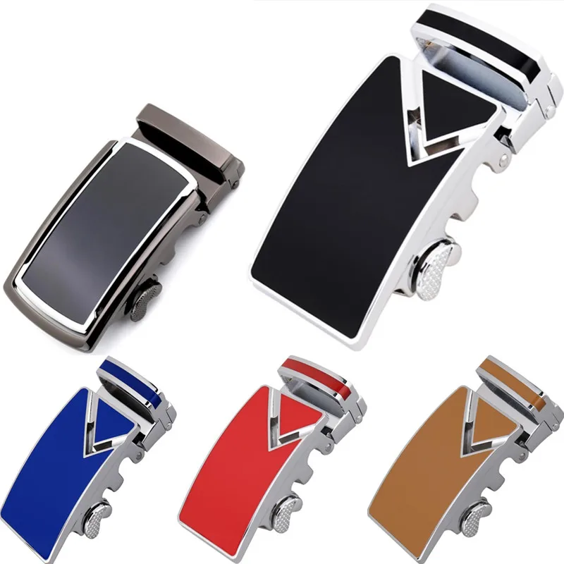 

ZPXHYH Fashion Men's Business Alloy Automatic Buckle Unique Men Plaque Belt Buckles for 3.5cm Ratchet designer belts luxury belt