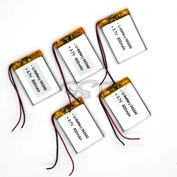 5pcs 3.7V 500 mAh 403040 Li-Polymer Rechargeable Battery Li Po ion LI  for GPS Bluetooth toy LED MP3 MP4 043040