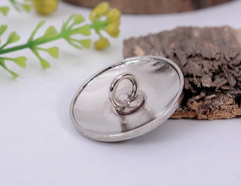 10Pcs 30mm Southeast Tribal Turquoise Indian Head Sewing Coat Cothes Closures Connector Leathercraft conchos Shank Button