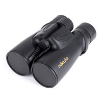 Binoculars Light Weight Telescope Nikula 10x42 Compact Prism Glass Original HD Optical Waterproof for Adults FMC Lens Bak4 Black