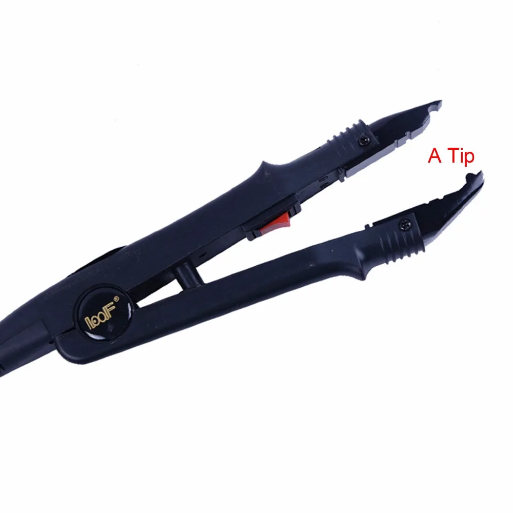 1pc JR-611 A/B/C Tip Constant Temperature Heat Iron for Hair Extension Fusion Iron Keratin Melting Tools  Hair Connector