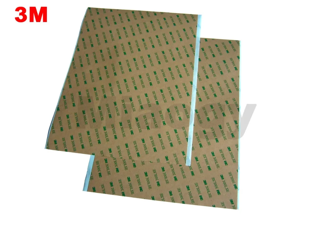 5 sheets 210mm*290mm 3M 300LSE Double Sided Sticky Sheet Adhesive Tape 21cmx29cm big like A4