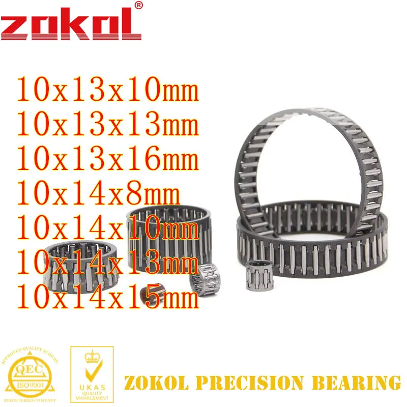 

10Pcs/Lot K101310 K101313 K101316 K1014010 K101413 K101415 K101408 Needle Roller Cage Assembly Bearing