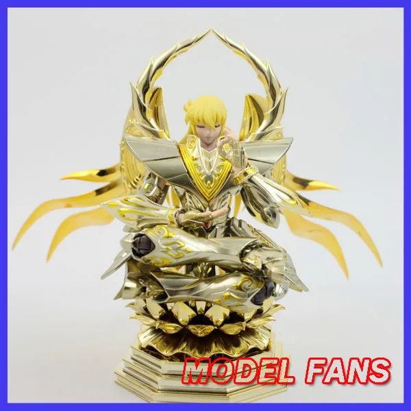 MODEL FANS In-stock soul of gold sog virgo shaka METAL CLUB metalclub saire MC Saint Seiya metal armor Myth Cloth Action Figure