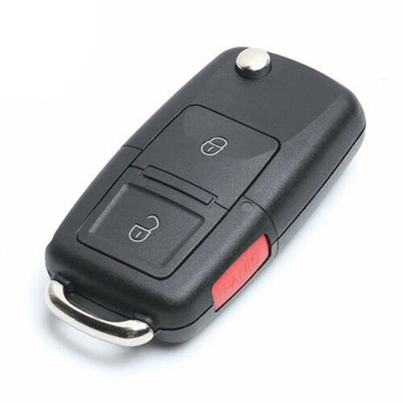 KEYECU Upgraded Flip Remote Car Key With 3 Buttons 315MHz ID46 Chip for Cadillac Escalade 2003 2004 2005 2006 Fob FCC ID: LHJ011