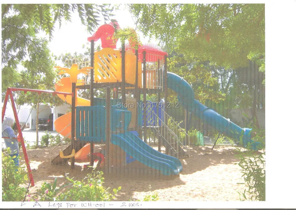 Gorgeous Residential Area Playground Equipment Set CE Certified Outdoor Play Facilities HZ-5411a