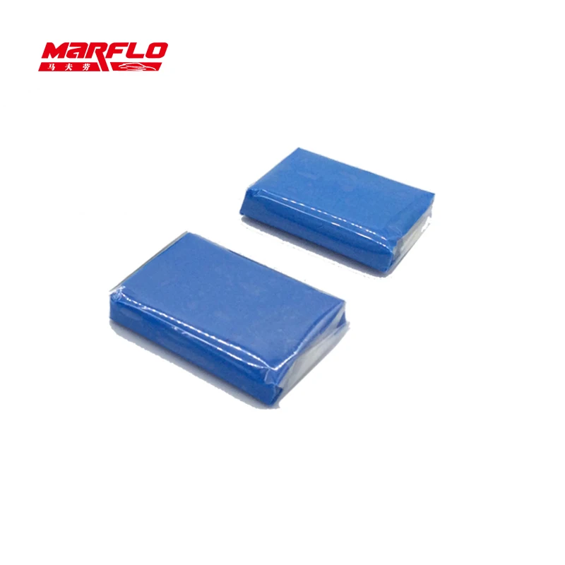 Marflo Magic Clay Bar für Auto waschanlage 2 stücke feine mittelschwere Ton stange sauberes Fahrzeug mit Details zum Waschen