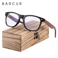 BARCUR madera Anti rayos azules gafas de ordenador ojo óptico UV bloqueo Gaming filtro gafas