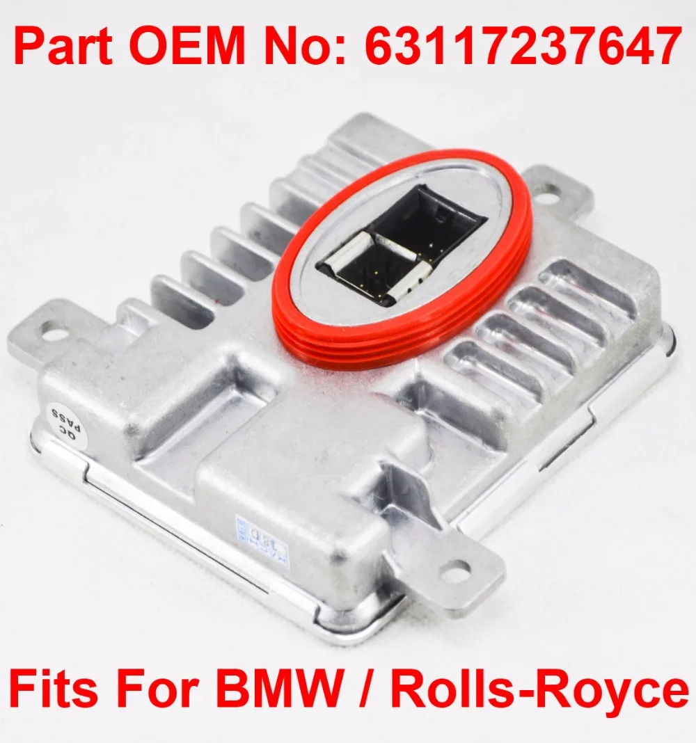 1PCS 12V 35W D1S D2S OEM HID Xenon Headlight Ballast Computer Control Unit Car Part Number 63117237647 Fits For BMW Rolls Royce