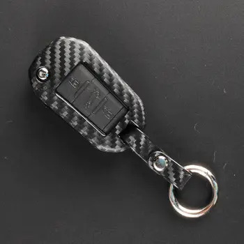 jingyuqin 碳纖維矽膠遙控折疊鑰匙套,適用於標緻 3008 208 308 508 408 2008 年及雪鐵龍 C4 Cactus C5 C3 C4L 車型。 8 最佳銷售 2015年款標緻508 - №8