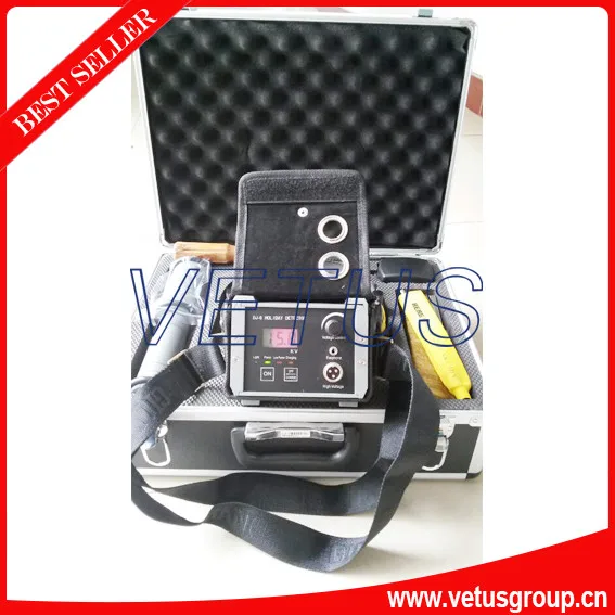 DJ-6B tia lửa Điện Phát Hiện Rò Rỉ Kỳ Nghỉ dò Kim Loại lớp phủ chống ăn mòn không bị rò rỉ detector Với 0.05mm to10mm phạm vi