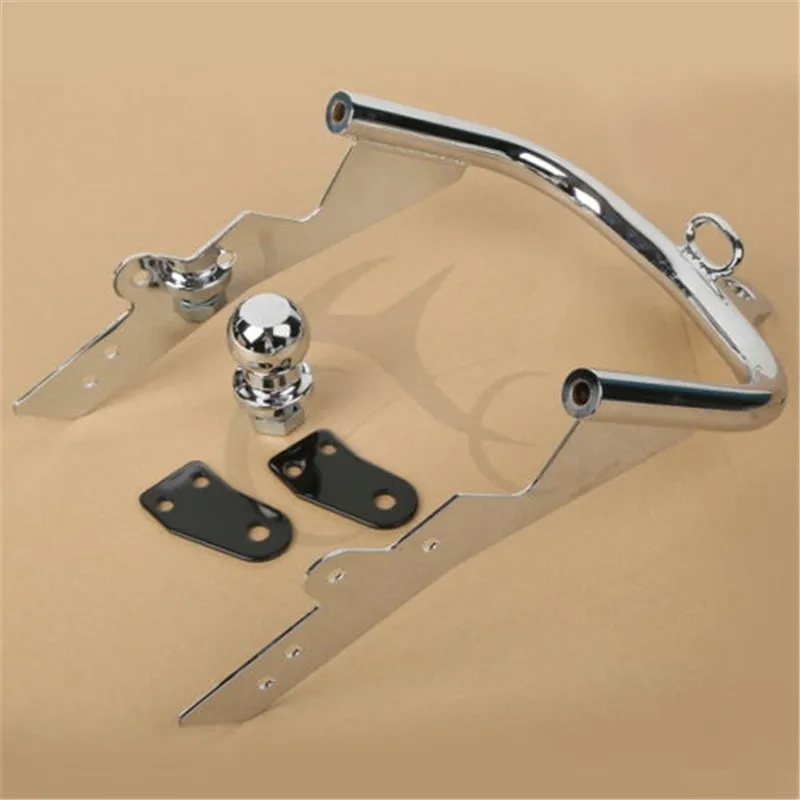 

Motorcycle Chrome Trailer Hitch W/ Ball For Harley Touring FLHR Road King 1994-2008 Electra Tour Glide FLHRC FLTC Ultra Classic