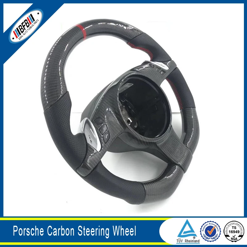 Real Carbon Fiber Steering Wheel For 911/Panamera/Cayenne