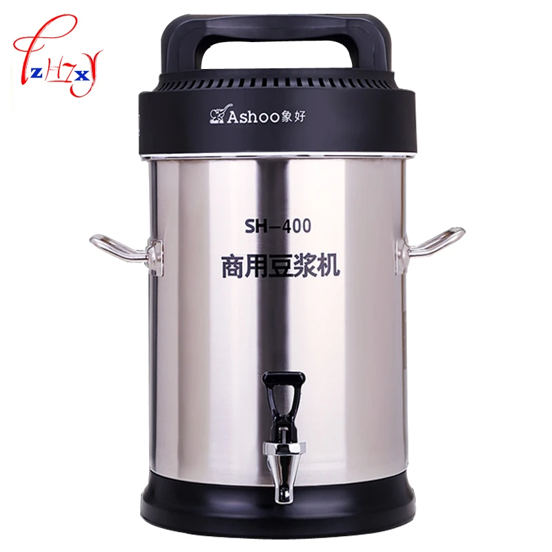 

Commercial soybean milk machine juicer machine 10L capacity automatic cashmere multi-functional soy milk machine SH-400 1pc