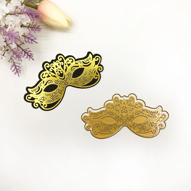 Julyarts Hot Foil Plate Masque Mask Metal Cutting Dies 2019 For Scrapbooking Stencils Photo Album Die Cut Hot Stamping Foil Dies