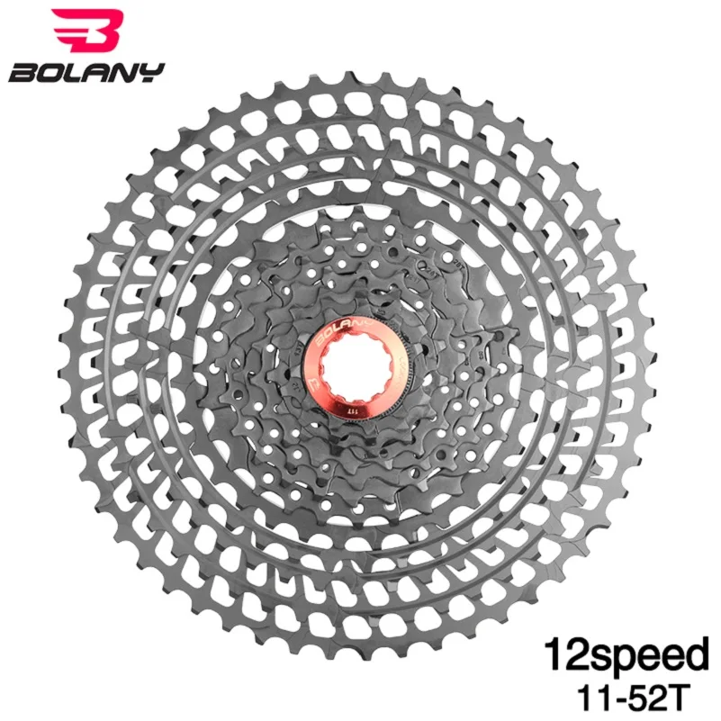 

Ultraligh Cassette MTB 413G 12 Speed 11-52T Bicycle Parts K7 12V CNC Aluminum Alloy CNC Freewheel Bike For HG Hub gx eagl