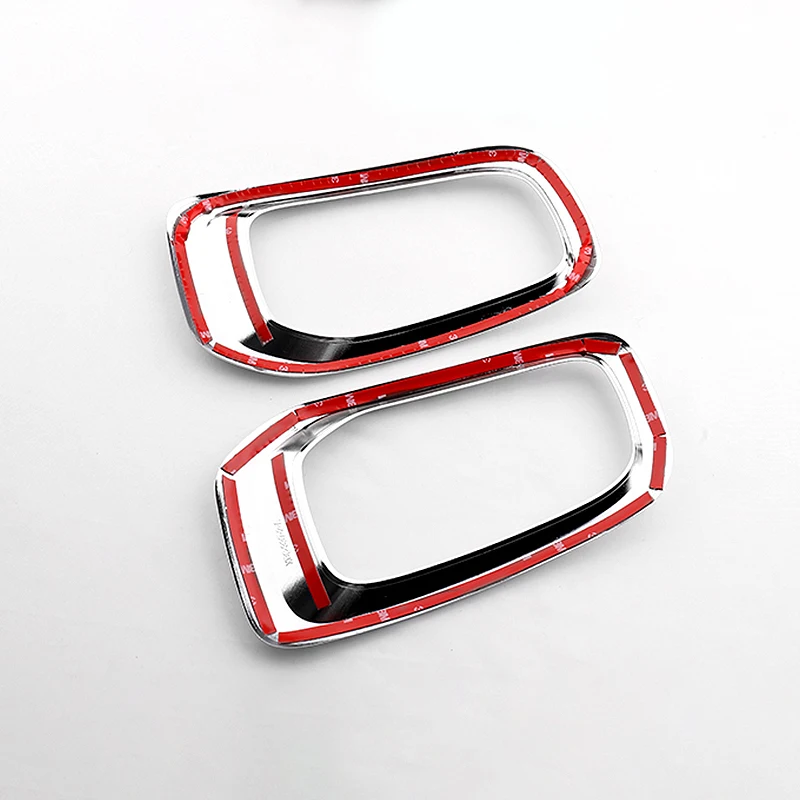 ABS Chrome Car Styling Running Light Front Rear Fog Lamp Cover For Jeep Renegade BU 2015 2016 2017 2018 2019 2020 Accessories